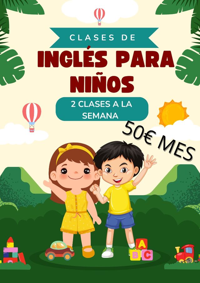 Clases de inglés para niños