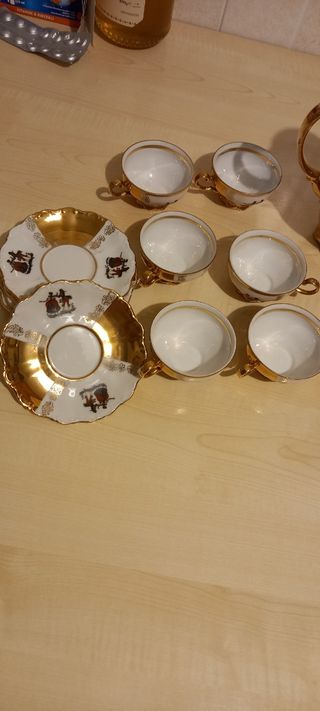 Servizio caffè Bavaria oro