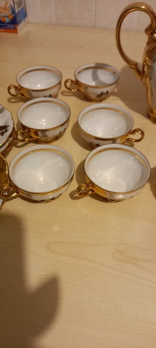 Servizio caffè Bavaria oro