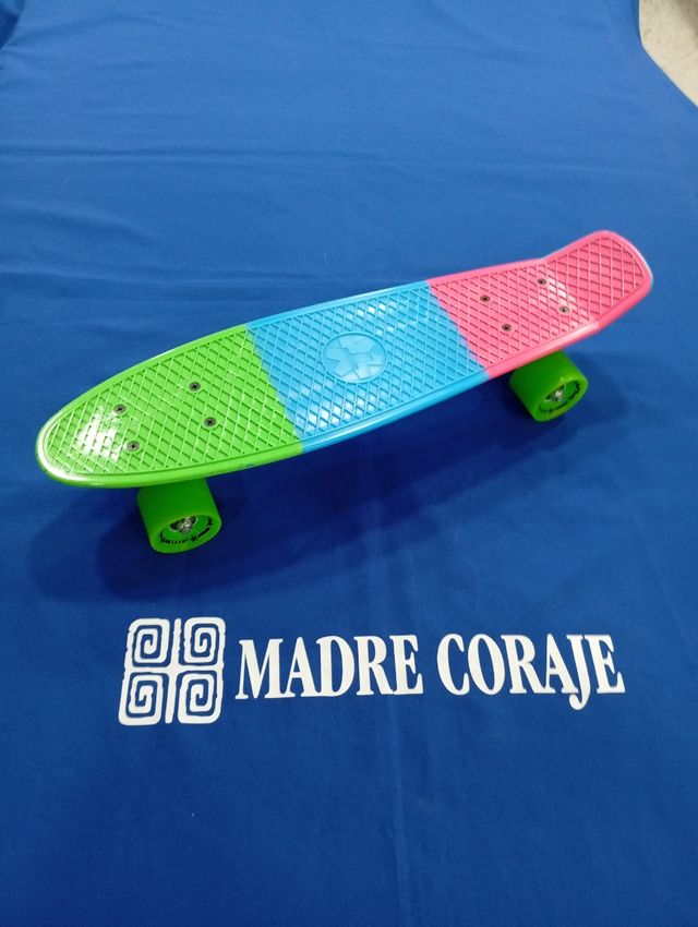 Monopatín Cruiser skateboard, multicolor