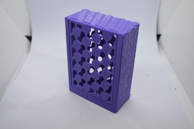 Deck Box Roxa - Porta-Cartas