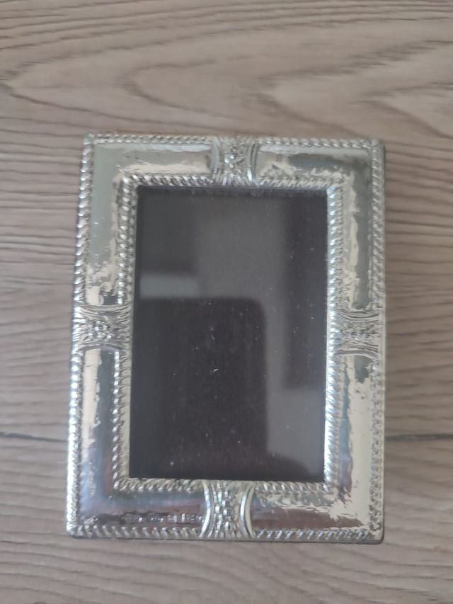 Cornice argento - Portafoto metallo