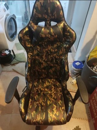 Silla Gaming camuflaje