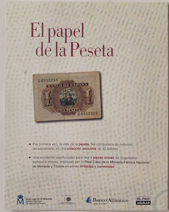 Libro El Papel de la Peseta