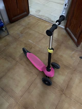 Patinete Plegable Infantil Rosa