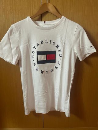 Camiseta Tommy Hilfiger blanca - S