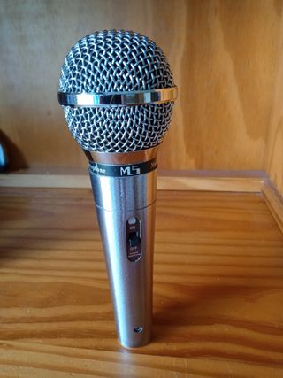 Micrófono MS LM 101 plateado