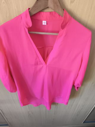 Blusa rosa talla XL