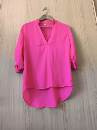 Blusa rosa talla XL