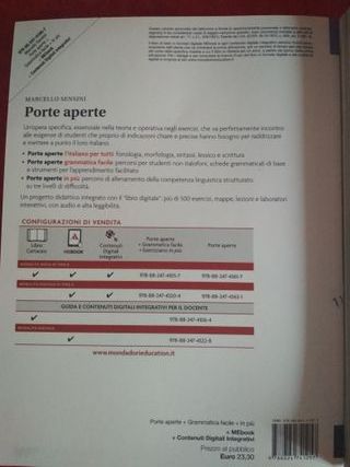 set completo Porte Aperte volume +inserti