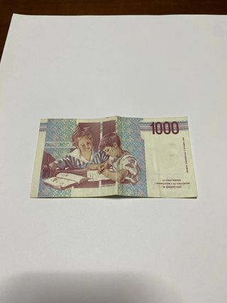 Mille Lire Carta - Maria Montessori - Banconota