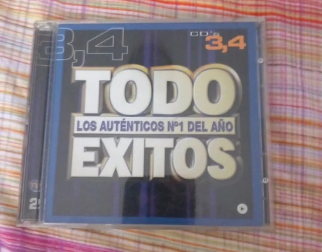 CD Doble 3,4 Todo Éxitos
