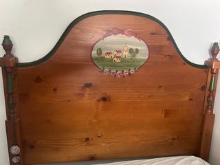dormitorio completo de madera