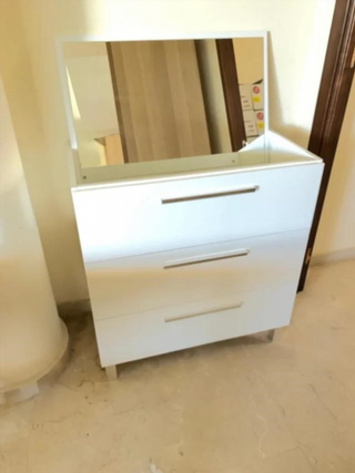 Mueble baño Athena 80x45 cm blanco