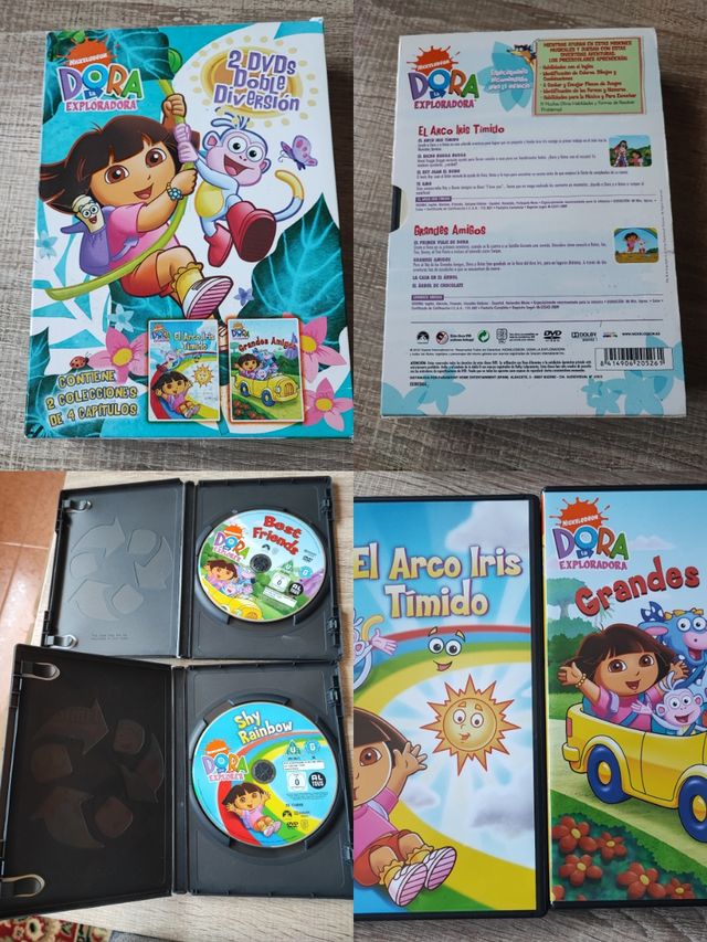 DVDs infantiles: Dora, Stitch, Karaoke