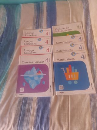 Libros de cuarto de primaria saber hacer con tigo