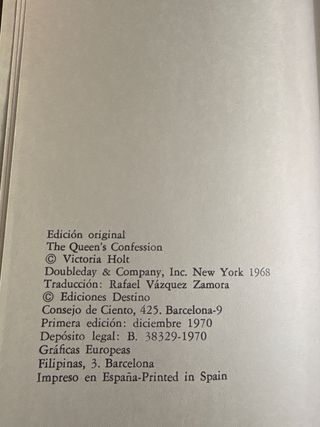 La confesión de la Reina
