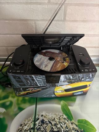 Radio CD con diseño taxi NYC