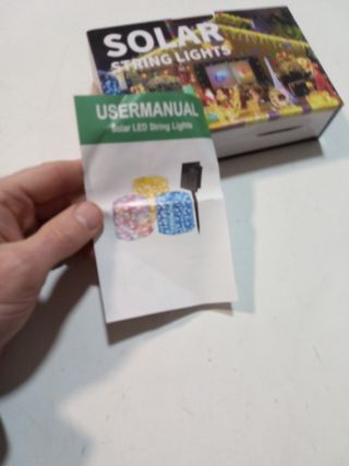 Luci Solari Esterno 40M 400 LED