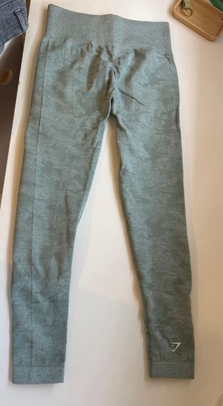 Conjunto Gymshark - Top+Leggings Verde Oliva