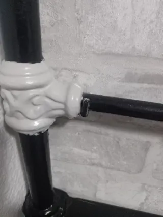 Cabecero antiguo hierro forja