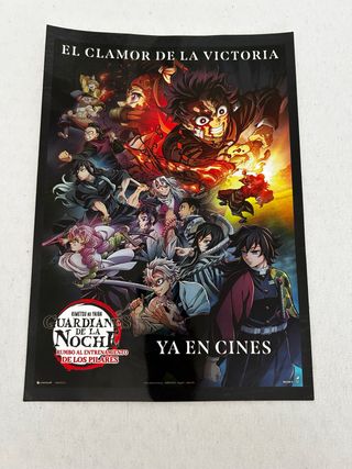 Poster Demon Slayer: El Clamor de la Victoria