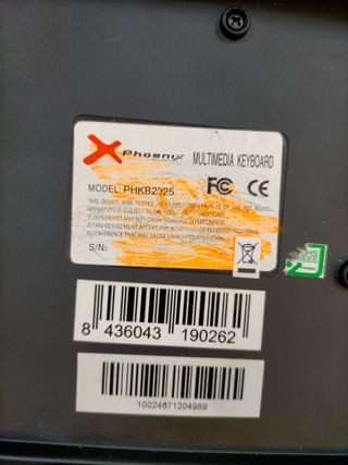 Teclado Phoenix Technologies