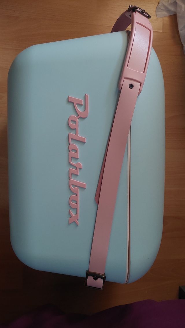 Nevera Polarbox azul-rosa