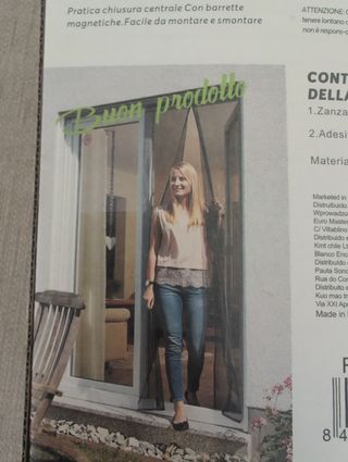 Mosquitera puerta 140x280cm (ajustable) NUEVO!