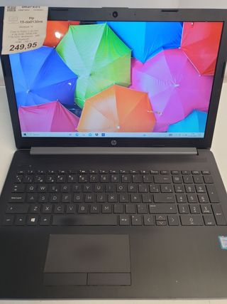 Portátil HP 15-da0130ns