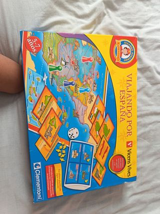 Juego Viajando por España