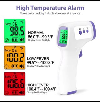 Termometro digitale frontale