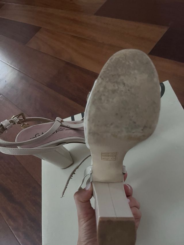 Sandali Gaudì beige, Tg 35