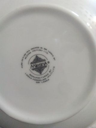 Tetera porcelana bambú - verde, blancou