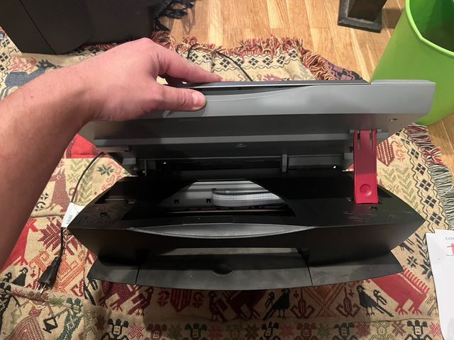 Escáner Lexmark X1550 gris