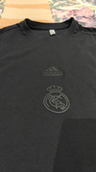 Camiseta Adidas Real Madrid negra ZNE