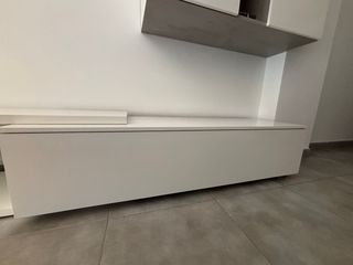 Mueble TV blanco - Gris