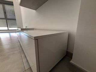Mueble TV blanco - Gris