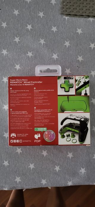 Mando PDP Super Mario y funda PDP Zelda N Switch