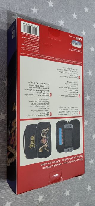 Mando PDP Super Mario y funda PDP Zelda N Switch