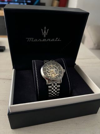 Reloj Hombre Maserati Epoca R8823118015 plateado