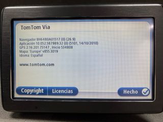 Navegador GPS TomTom VIA 125 con mapas de 45 paíse