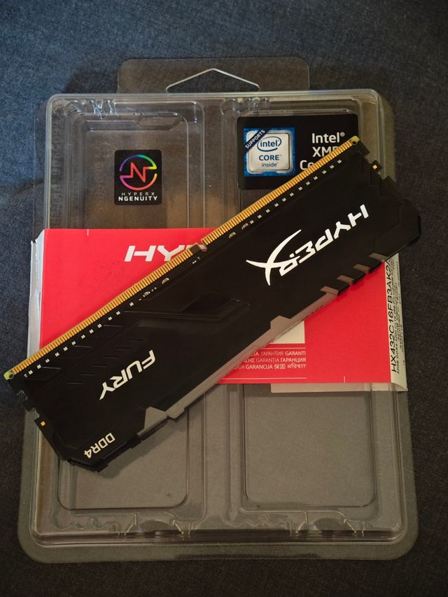 HyperX Fury DDR4 RGB 16GB RAM