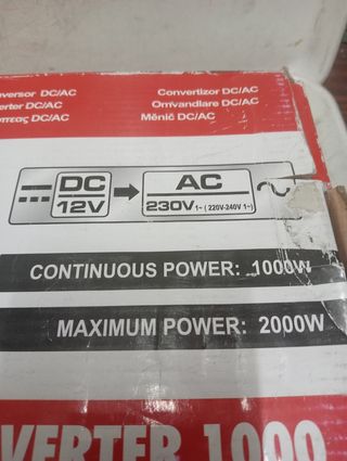 Inversor Telwin Converter 1000 - 2000W