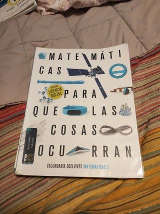 Libro 2 dbh eso  edelvives - Matemáticas 