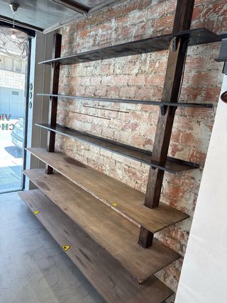 Estantería industrial retro, GRAN TAMAÑO