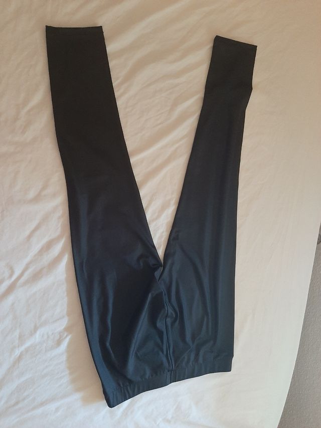 Mallas Leggings negro negras S 36