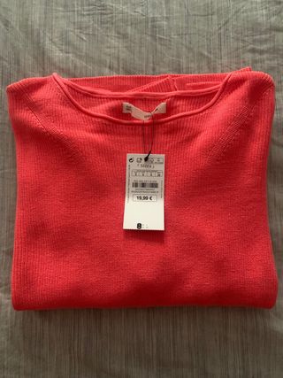 Jersey Sfera color coral nuevo con etiquetas 