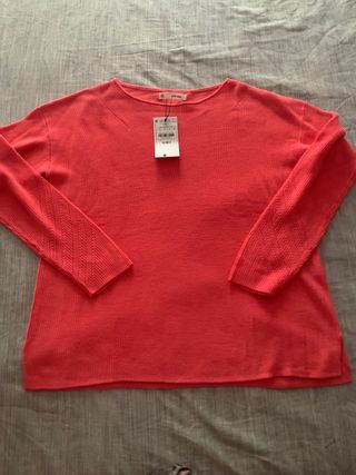 Jersey Sfera color coral nuevo con etiquetas 
