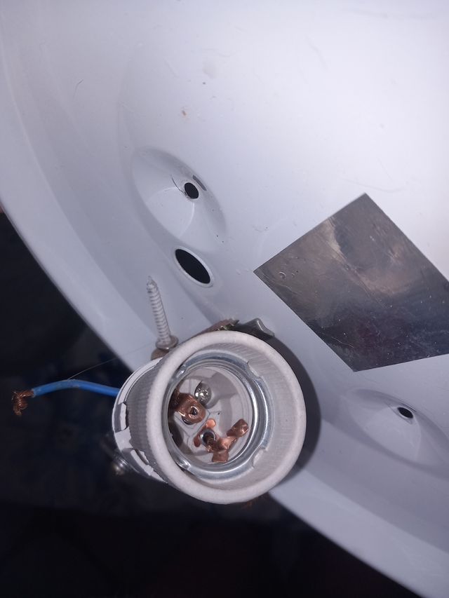 2 Plafones 21cm + cristales 24cm